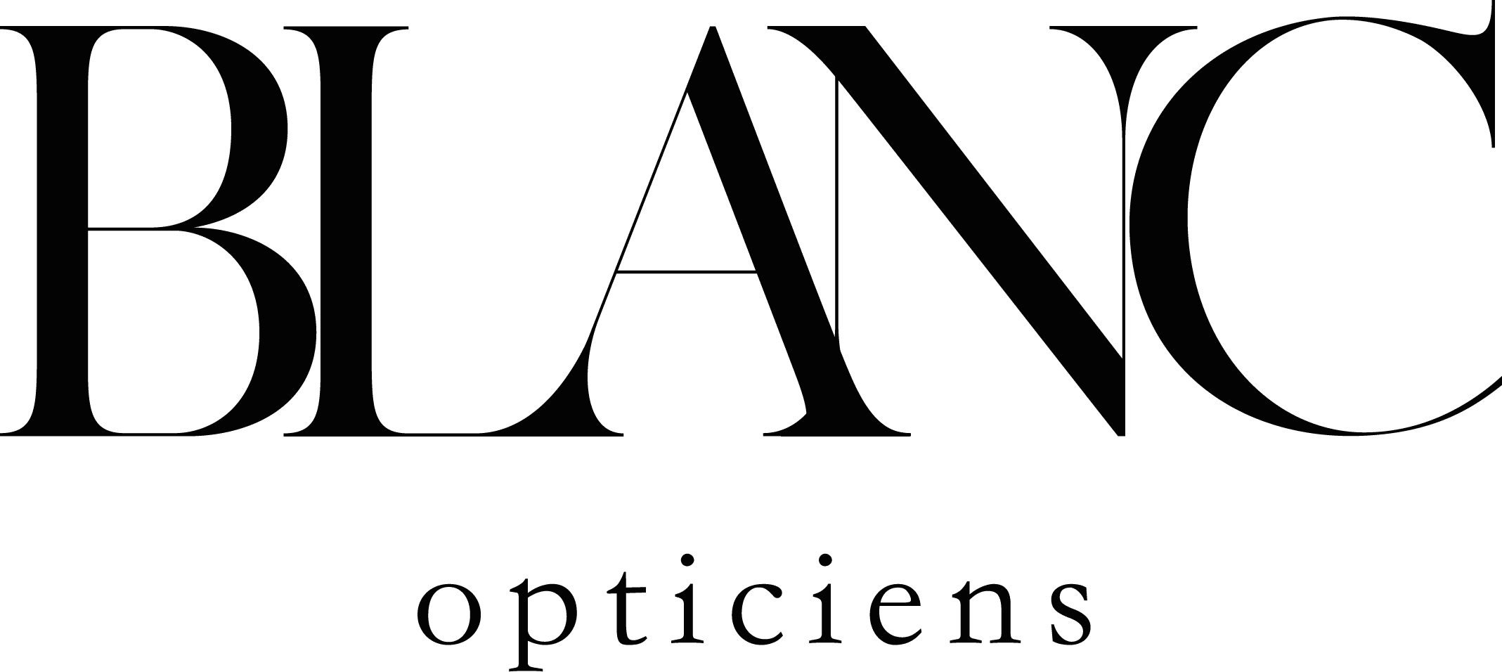 Blanc Opticiens Noir transparent 1 1 1