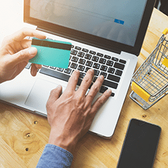 business online shopping and sale concept